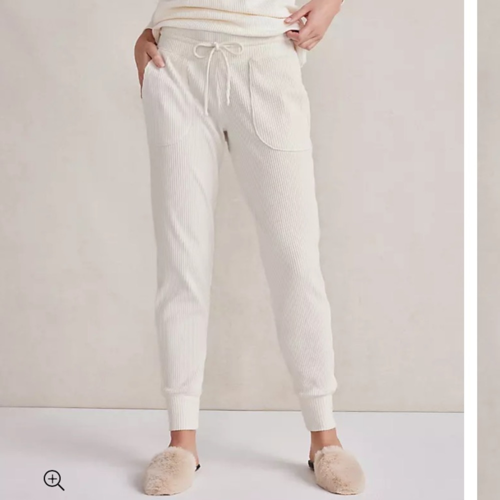 Haven Well Within Velour Ribbed Joggers